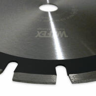 Diamant-Trennscheibe Laser-Asphalt 15 mm Segment &Oslash; 300 - 700 mm Aufnahme 25,4 mm