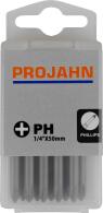 PROJAHN 1/4" Bit L50 mm Phillips Nr 1 10er-Pack