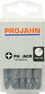 PROJAHN 1/4" ACR Bit L25 mm Phillips Nr. 2 10er-Pack