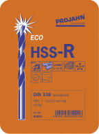 PROJAHN Eco Spiralbohrer Set 19-tlg. HSS-R DIN 338 Typ N &Oslash; 1 - 10 mm Zylinderschaft