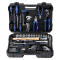 PROJAHN proficraft Werkzeug-Koffer Universal 1/4&quot; + 1/2&quot; 98-tlg. inkl. 72-Zahn Umschaltknarre