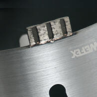 Diamant-Trockenbohrkrone Turbo Segment Ø 182 mm M16 Nutzlänge 170 mm