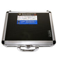 Diamant-Fliesenbohrkronen Set 8-tlg. Vakuum Premium M14 f&uuml;r Winkelschleifer im Koffer